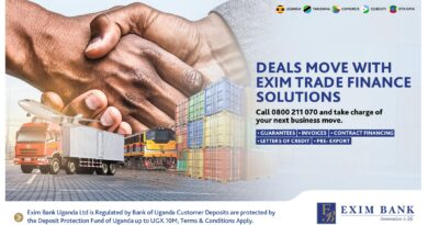 Exim Bank Uganda Launches “Deals Move with Exim Trade Finance Solutions” to Power Business Growth and Keep Trade Moving.